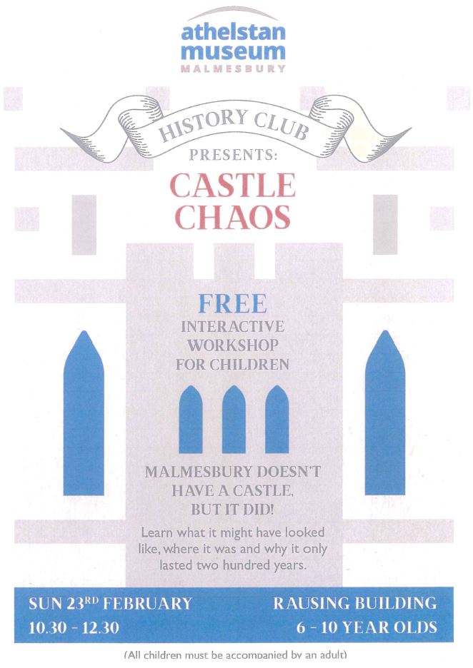 Athelstan Museum History Club - Castle Chaos - Free Children's Interactive Workshop